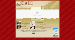 Desktop Screenshot of ciade.dod.ufrn.br