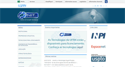 Desktop Screenshot of nit.ufrn.br