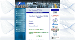 Desktop Screenshot of ppgeq.eq.ufrn.br