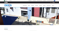 Desktop Screenshot of facisa.ufrn.br