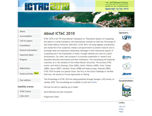 Tablet Screenshot of ictac2010.dimap.ufrn.br