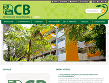 Tablet Screenshot of cb.ufrn.br