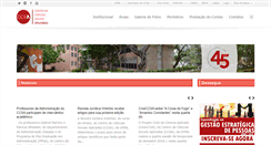 Desktop Screenshot of ccsa.ufrn.br